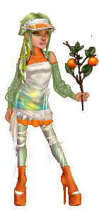 Gosupermodel-Figur mit