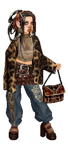 Gosupermodel-Figur mit